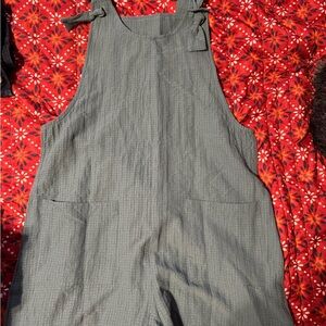 Emery Rose romper overall shorts